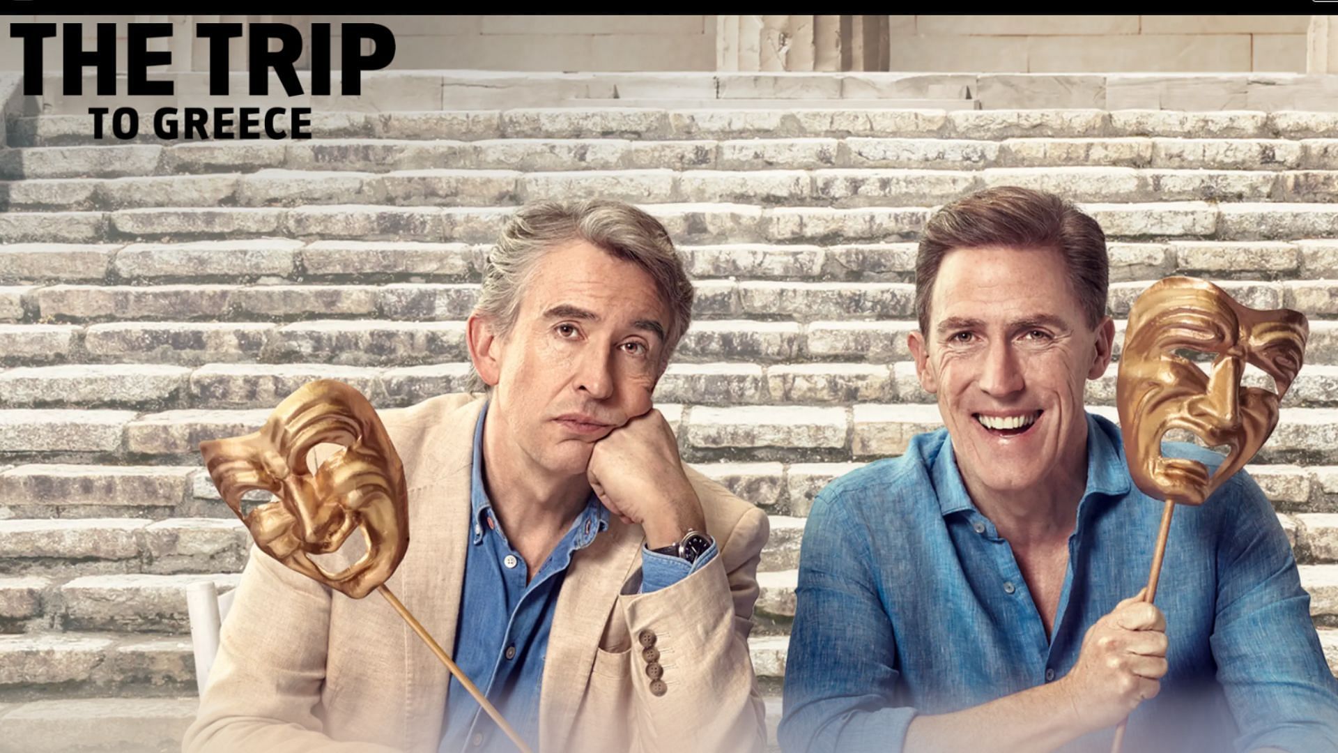The Trip turns travel into a stage for witty, heartfelt talks on aging and self-worth (Image via Apple TV+)